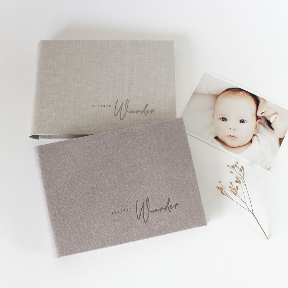 Babyalbum Fotobuch im Papeterie Online Shop